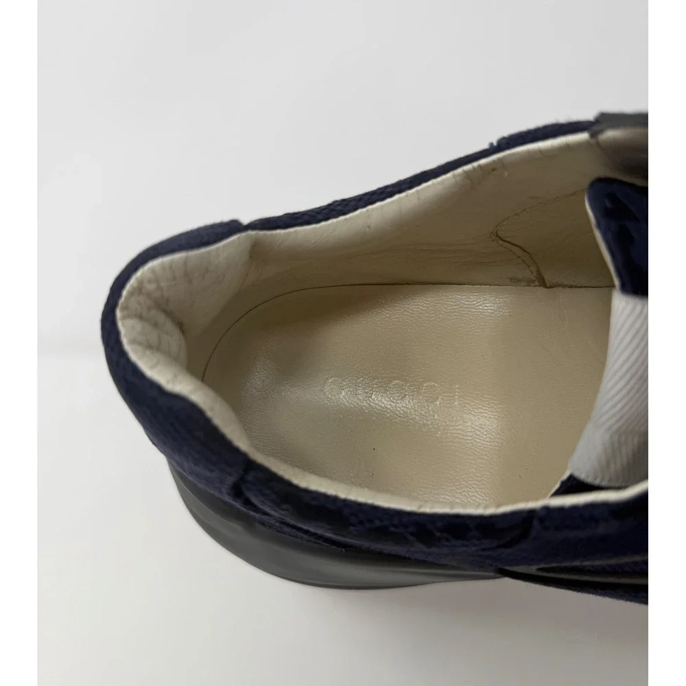 Gucci Rhyton Blue Maxi GG Supreme Sneaker Size 11 US 10 Gucci